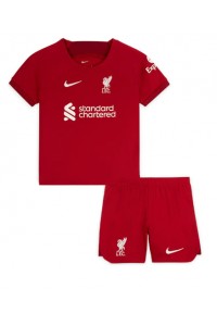 Liverpool Babyklær Hjemme Fotballdrakt til barn 2022-23 Korte ermer (+ Korte bukser)